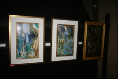 Vernissage reúne obras da artista plástica Tina Berg (1)